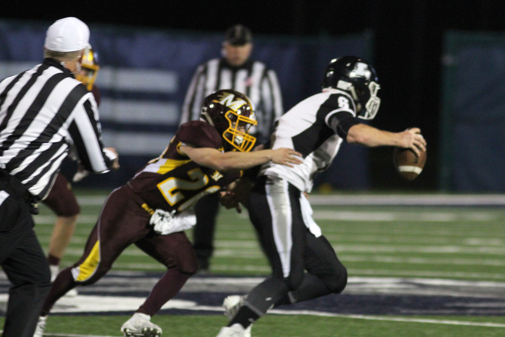 Lakeland at Menomonie football 10-25-19